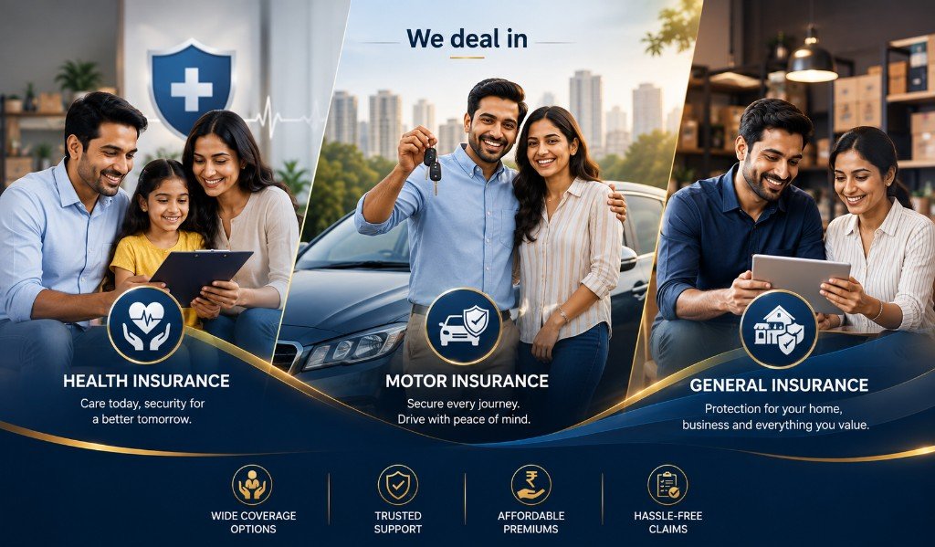 Health, motor and general insurance
